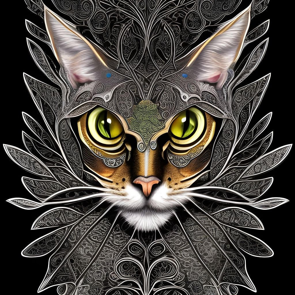 Armored cat - AI Generated Artwork - NightCafe Creator