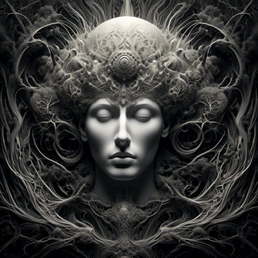 Philosophical visualization of the duality of man