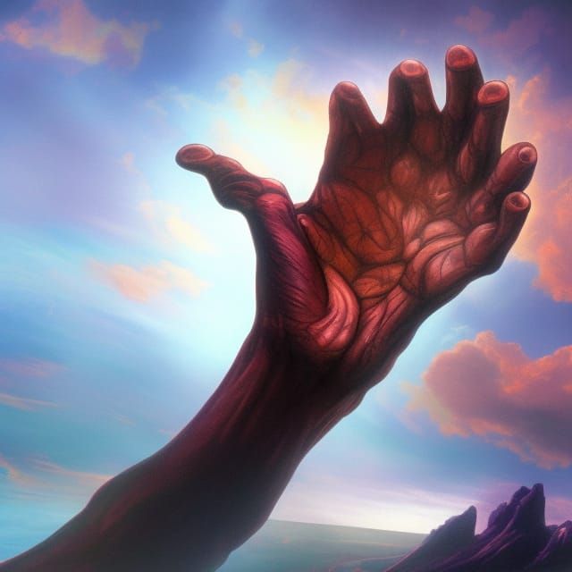 the hand of god