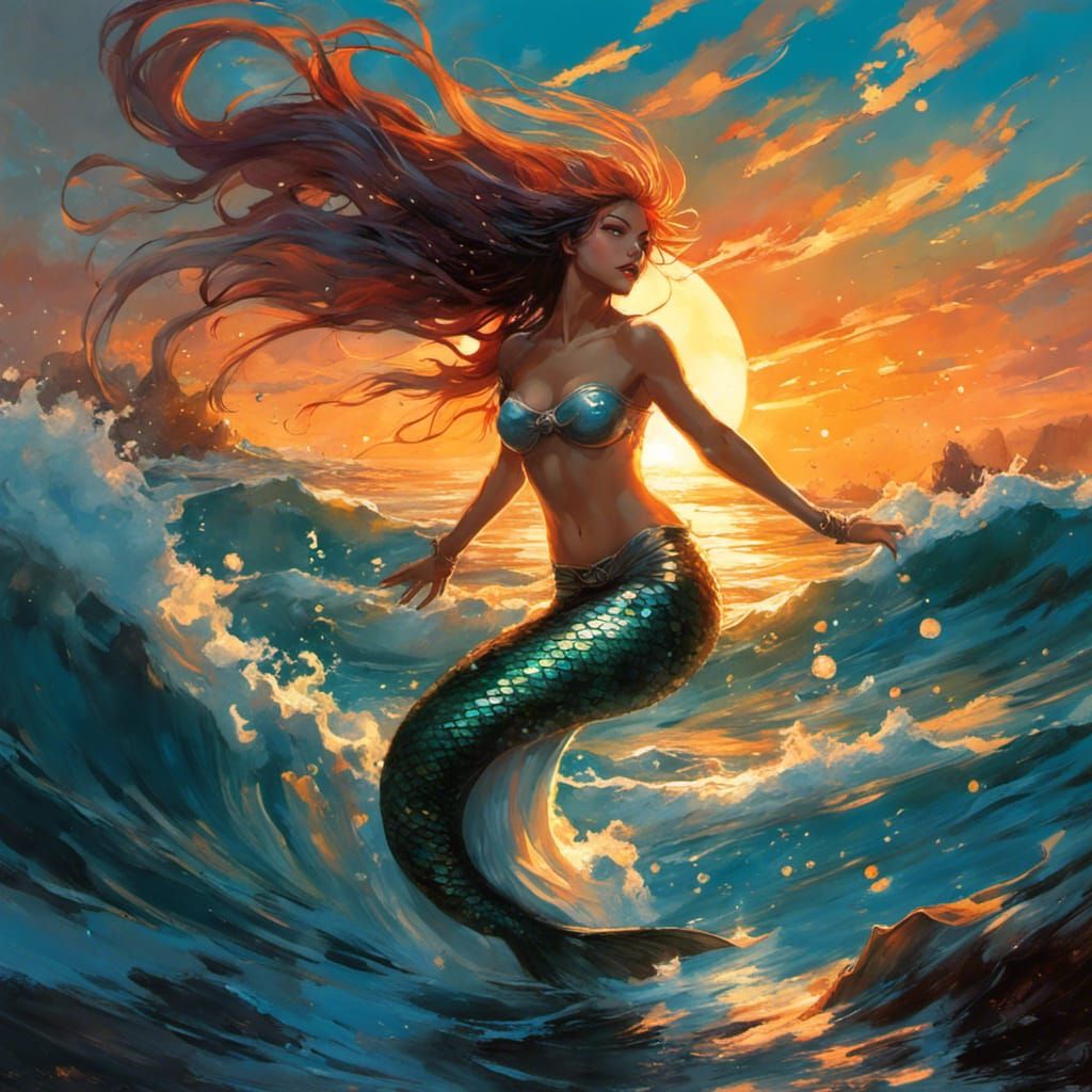 Totally Mermaided  by @Chrisco Rex