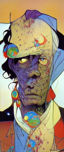 Artwork by Jean Giraud