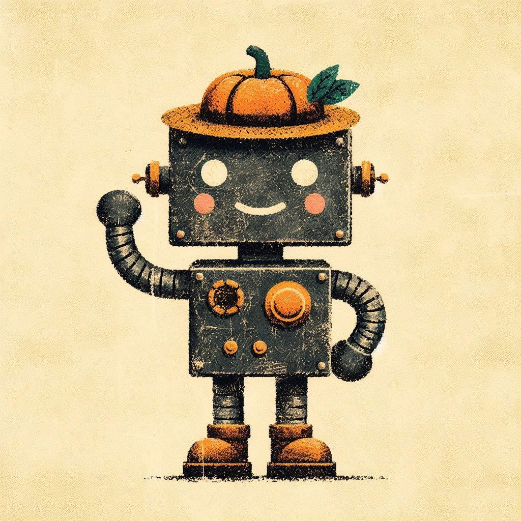 Pumpkin Robot