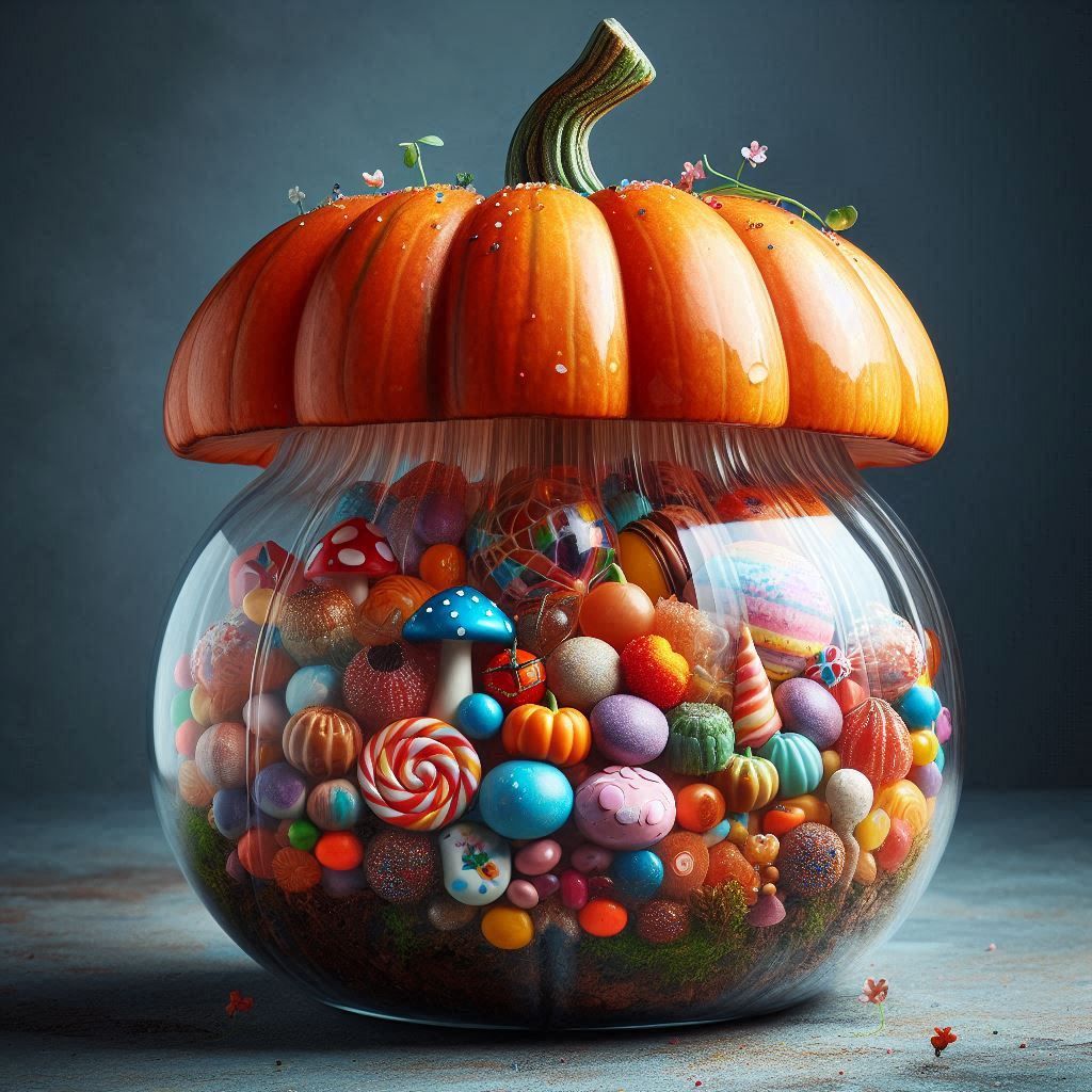 Candies Pumpkin Capkage