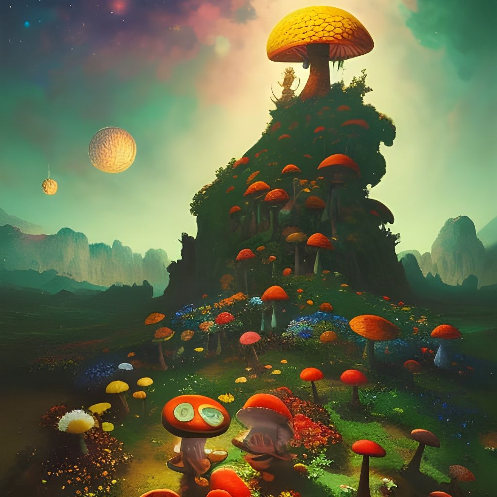 Mountain of Mushrooms