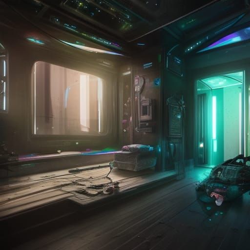 Inside a house
