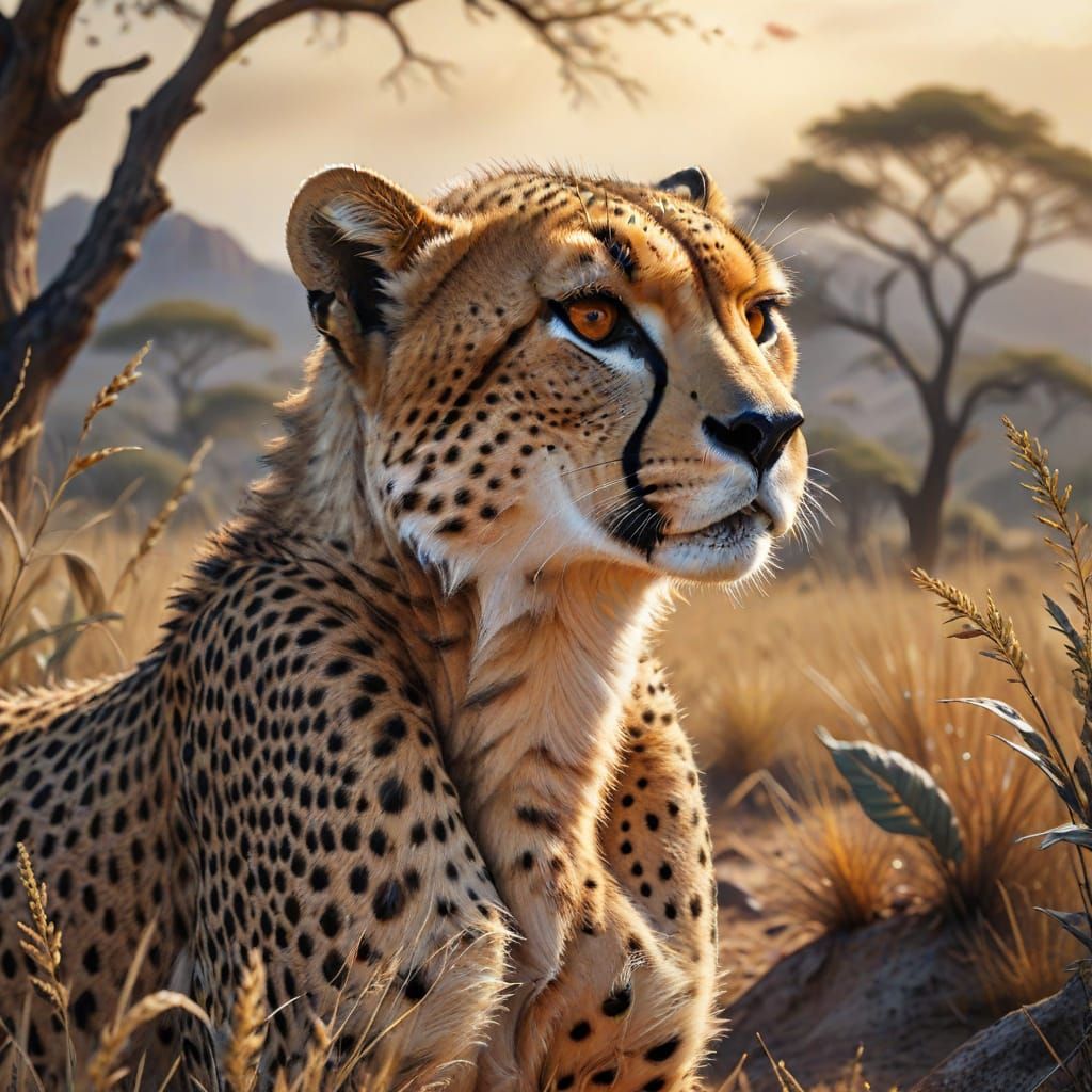 Cheetah  by @Ravenscar