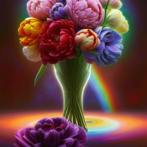 Peony Above