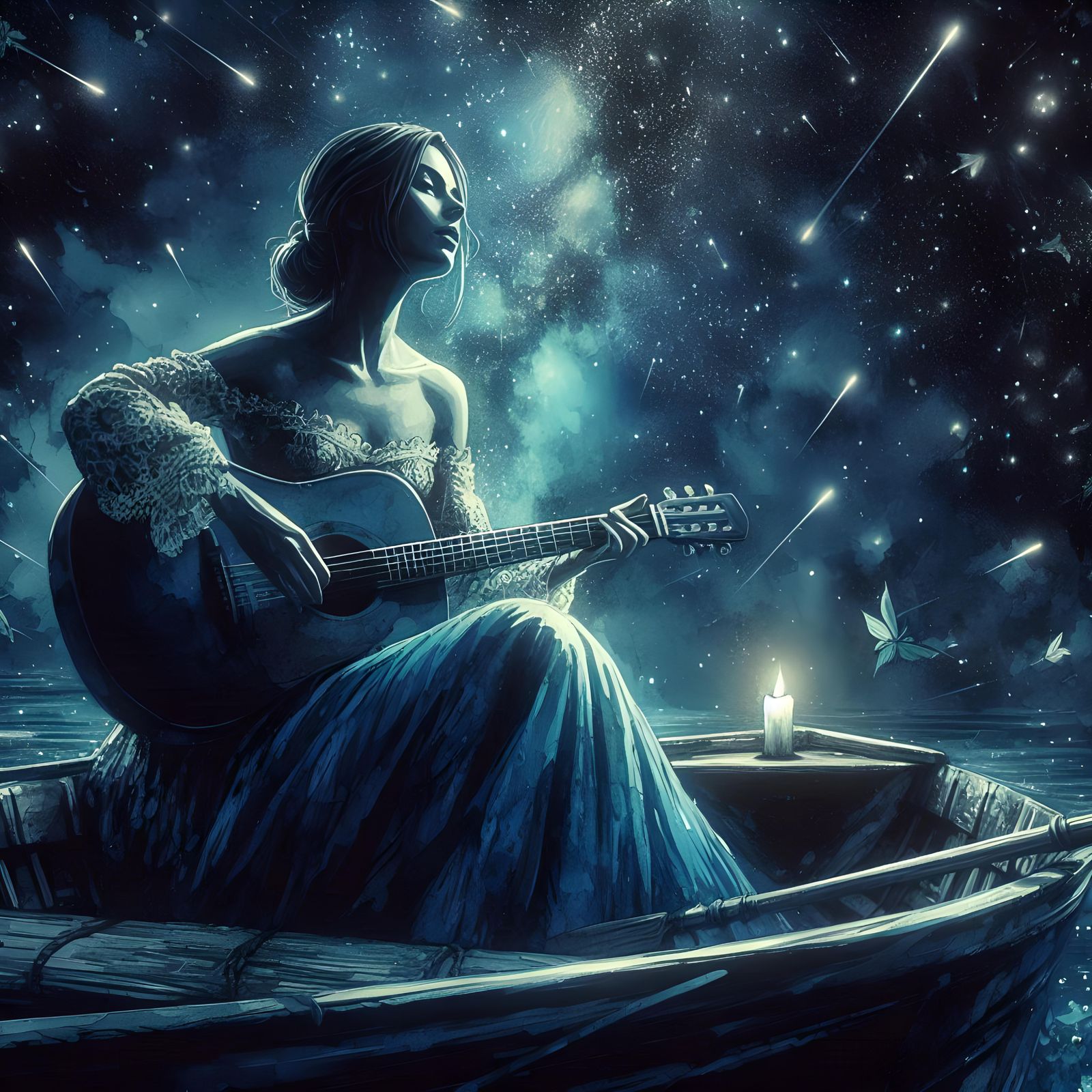 pools of sorrow, waves of joy are drifting through my open m...