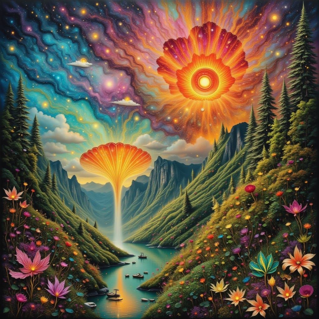 <lora:Bliss Fire:1.0> By Chagall BLISS FIRE FUTURISTIC STRANGEST ARCHITECTURAL FORMS CITY LIGHTNING LIGHT CUBIC LIGHT RAYS SENSATIONAL EXQUI...