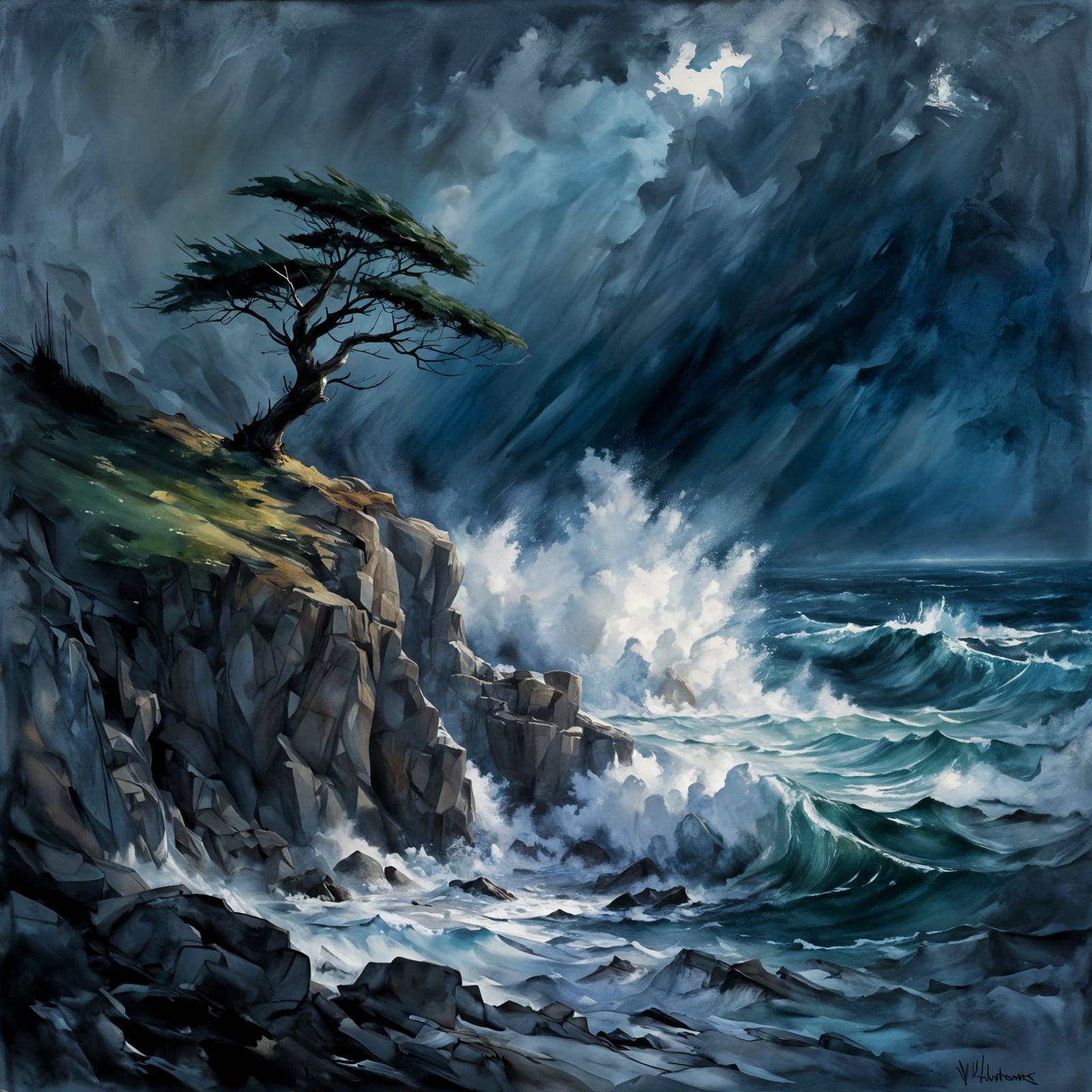 Lone tree  by @Mike Ritchie