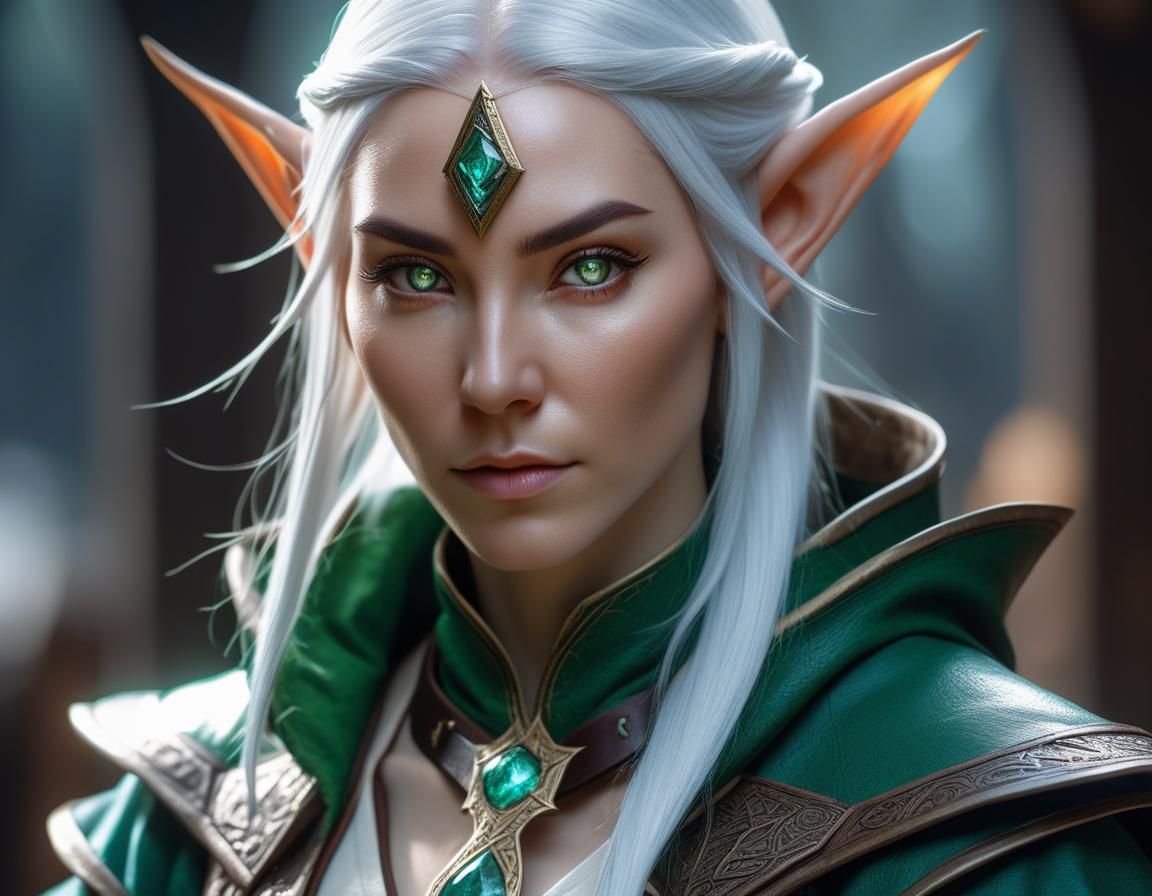 Elf Mage  by @Tajra Adna