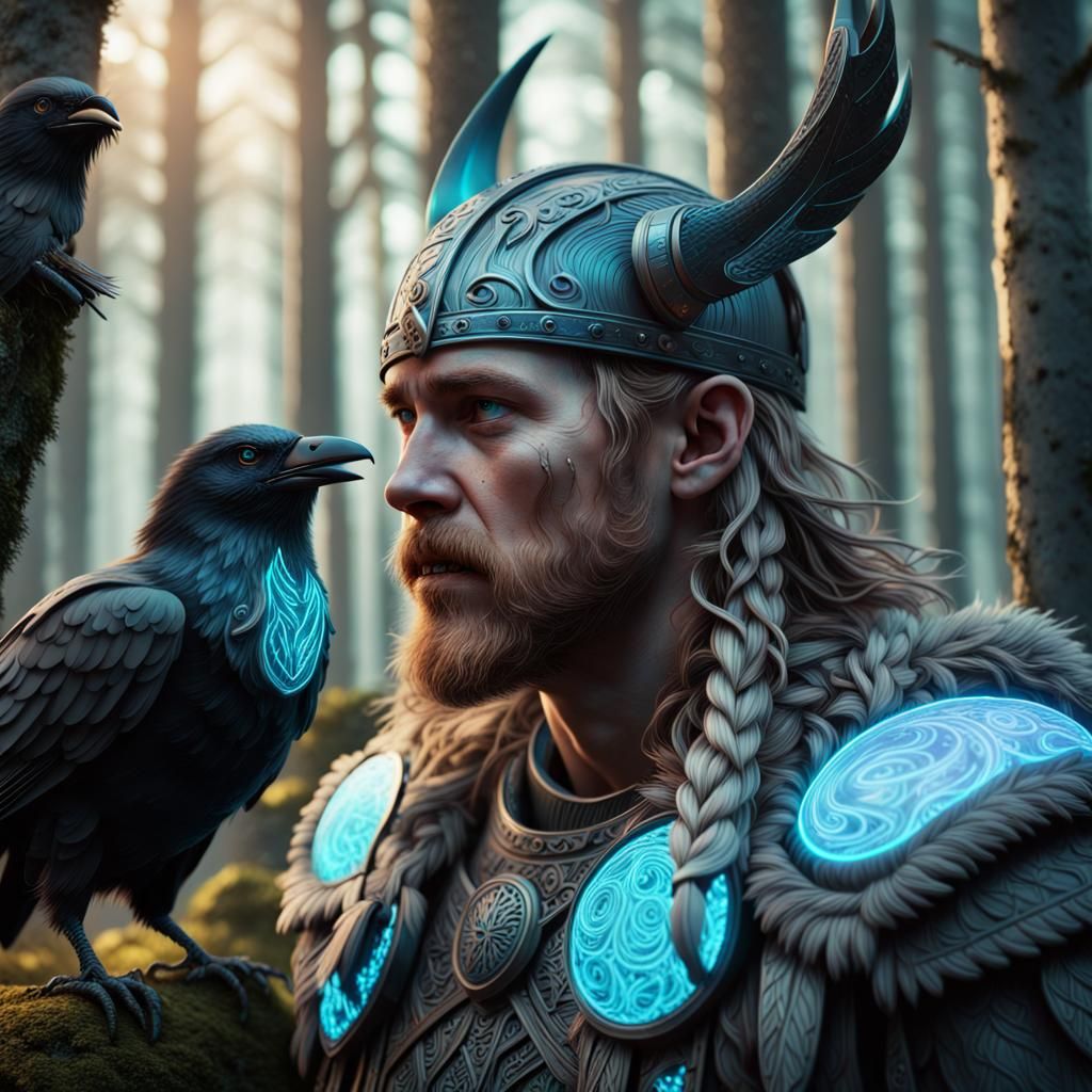 A Viking's Best Friend. - AI Generated Artwork - NightCafe Creator