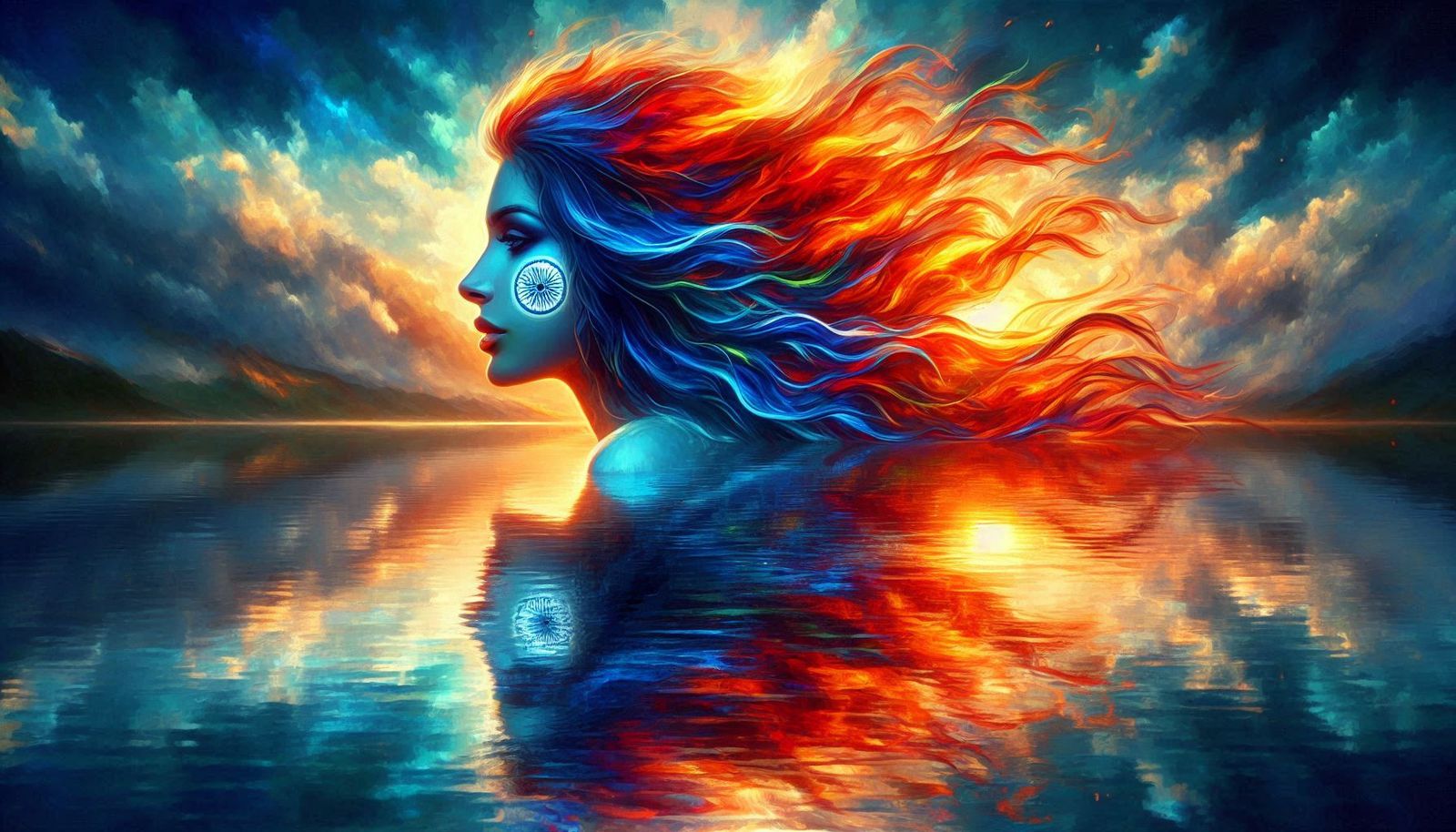 Blazing Grace 🌸🙏 Overlay Polorization