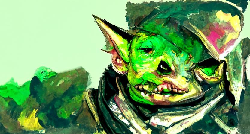 A goblin drifter