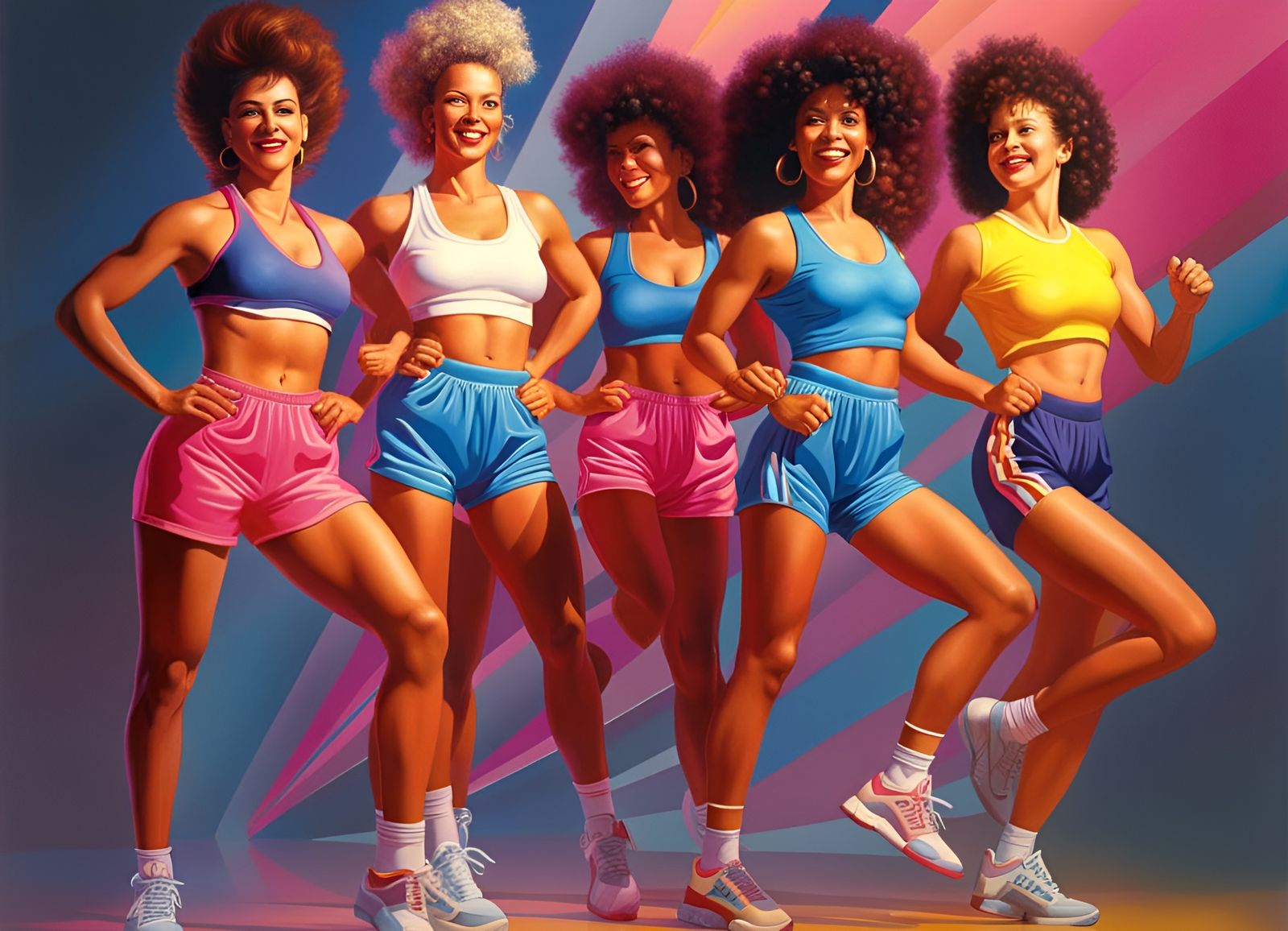 Aerobic AI Generated Artwork NightCafe Creator