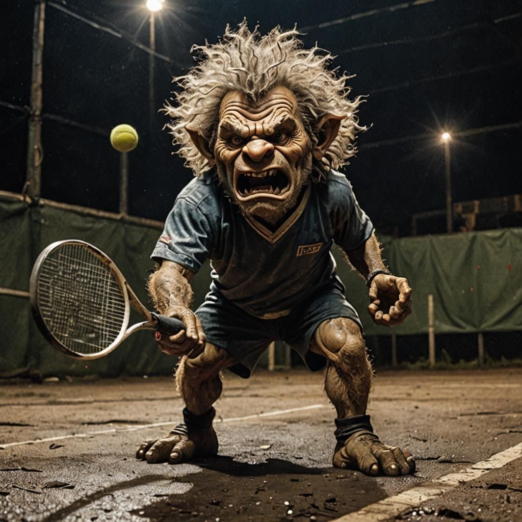 Troll McEnroe  by @Artistinero