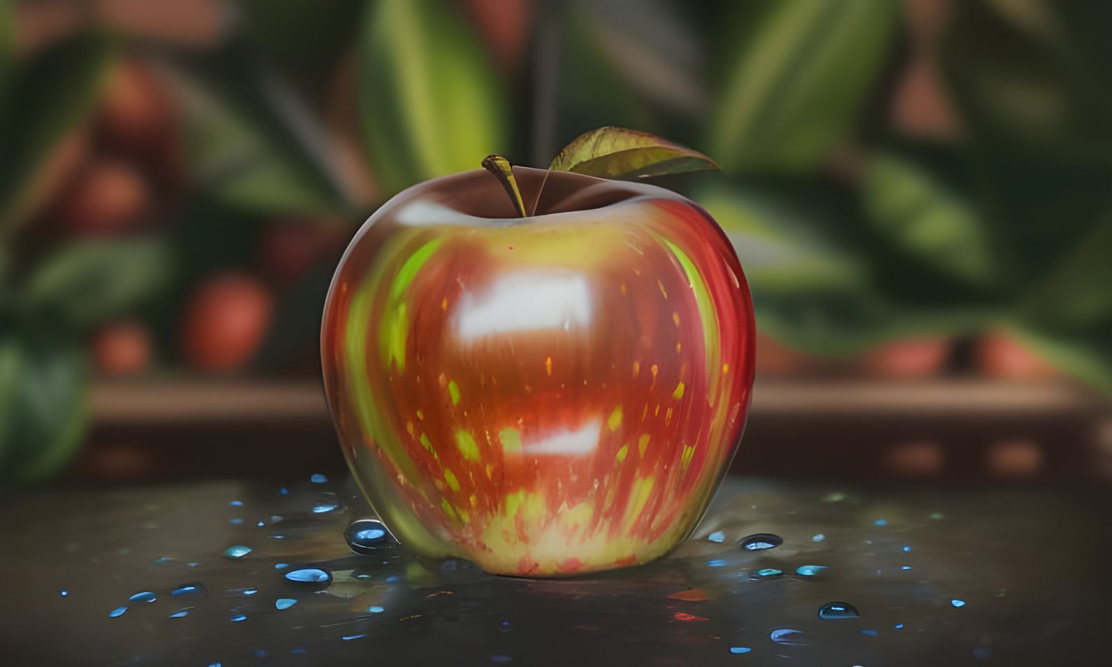 "Fire Opal" Apple