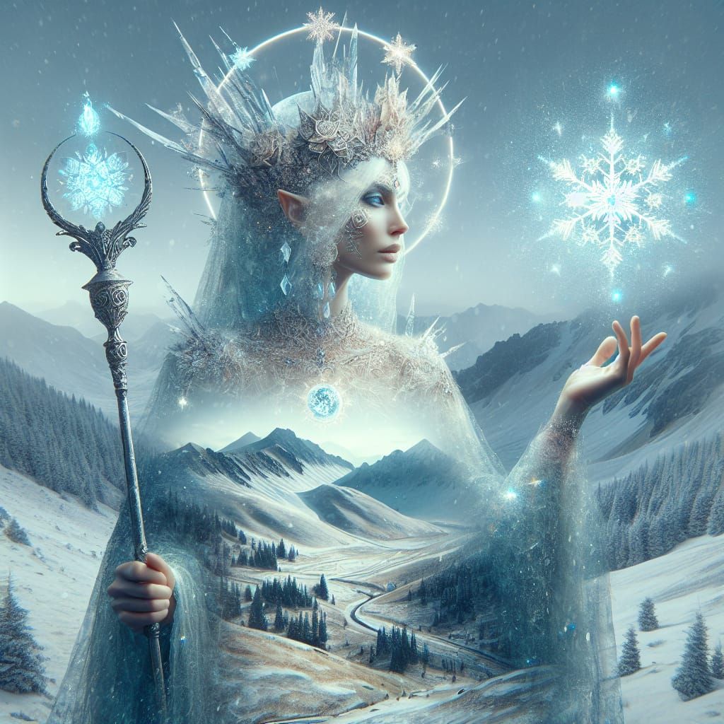 Queen of Winter  by @QueenKittyKat