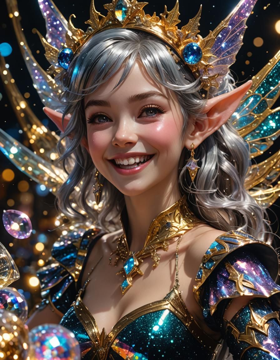 Sparkle fairy  by @Swiss Army Squid