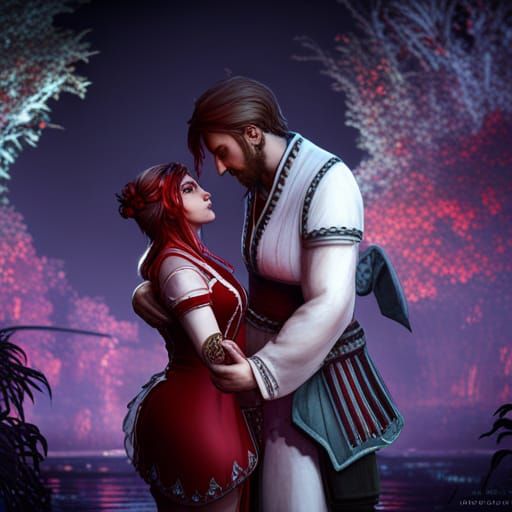 Couple in love