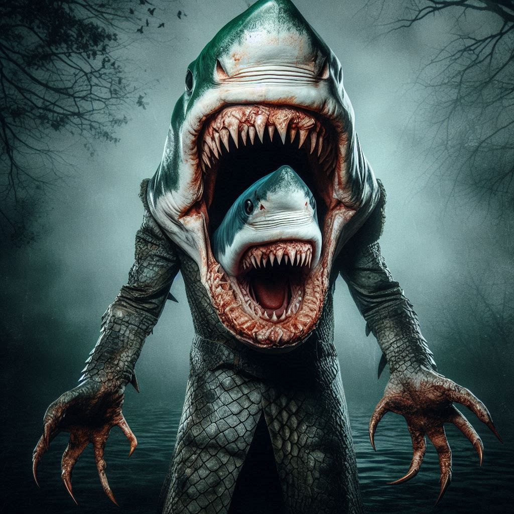 Crocky shark costume