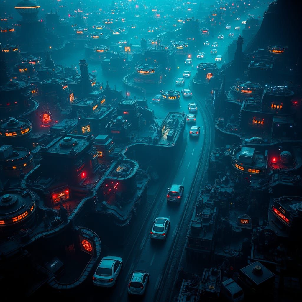 Epic Cinematic Landscape with 500 Intricate Elements