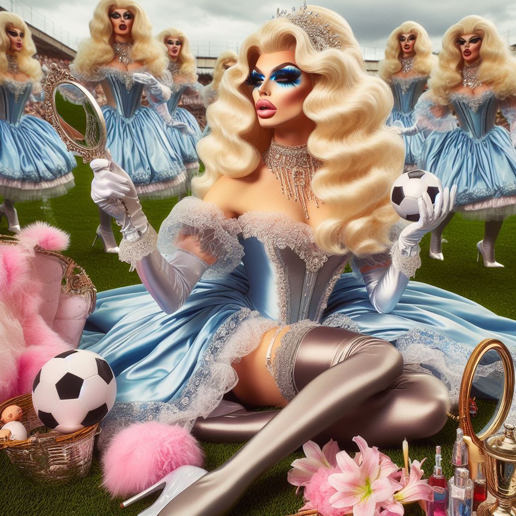 Satin Wonderland of Sissy Dresses