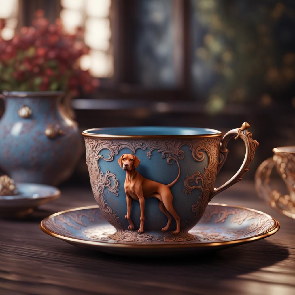 Vizsla (tea cup)
