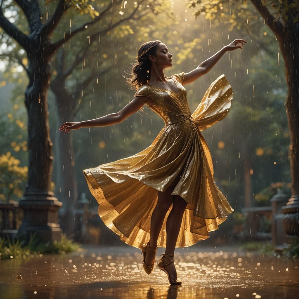 Dancer in the rain  by @Easter Bunny