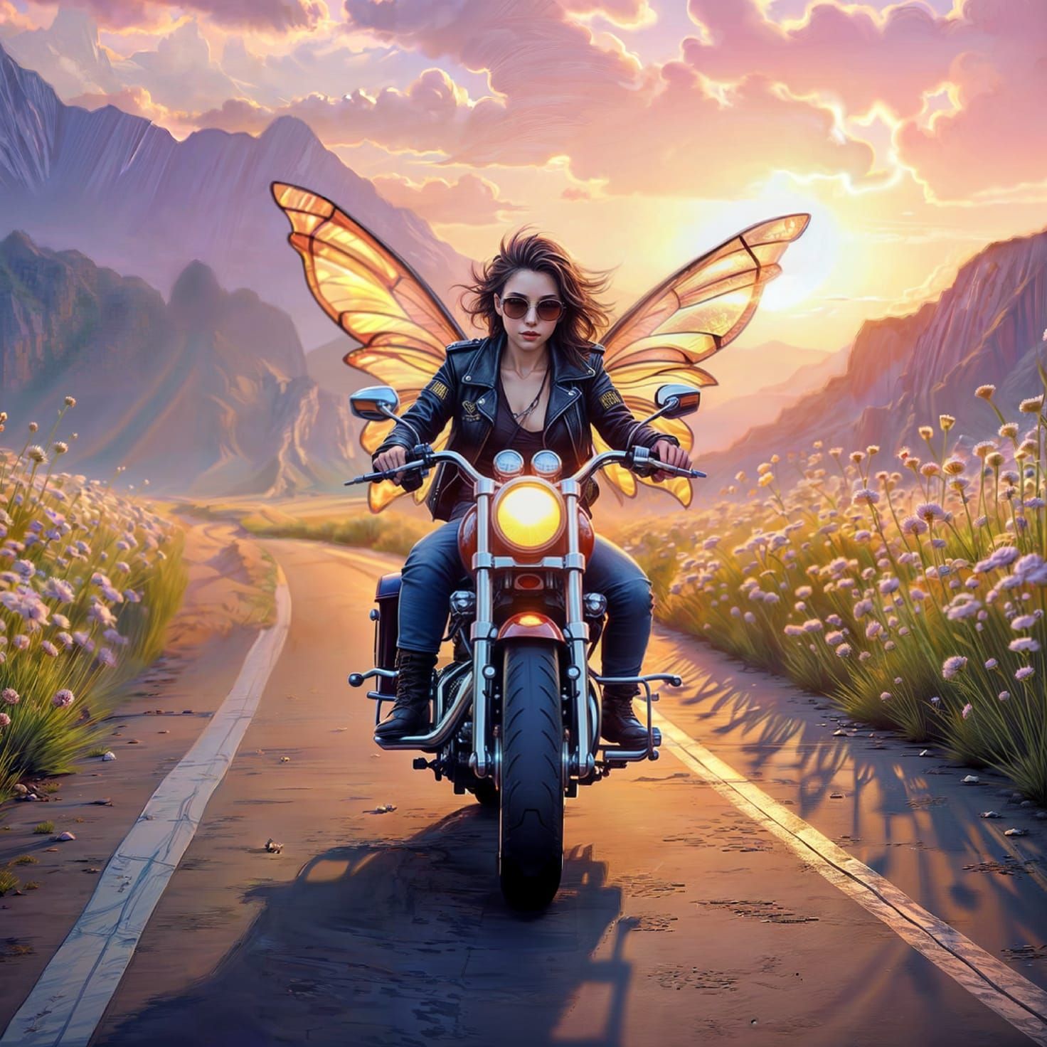 There's Only One Way to Fly Across This Enchanted Landscape