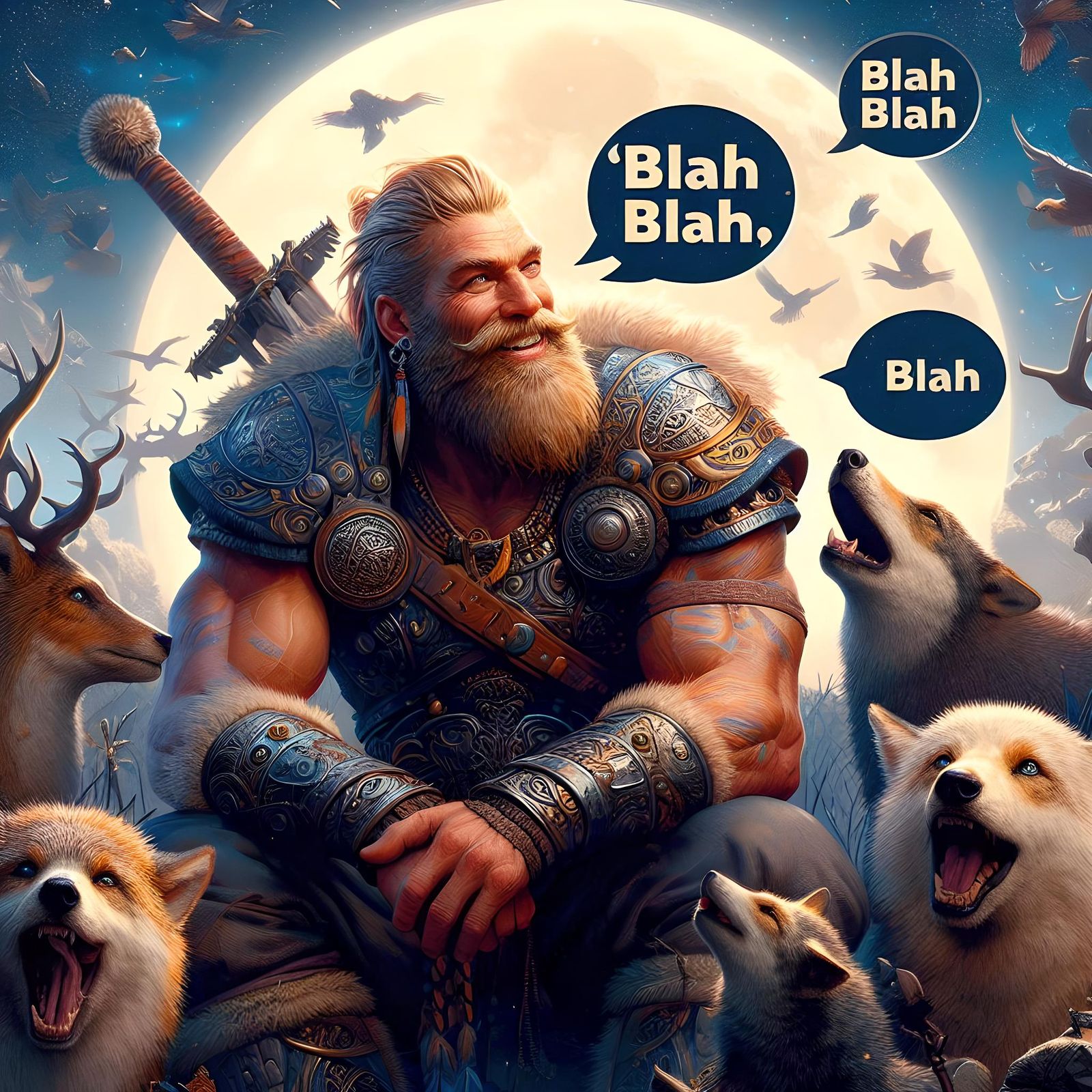 Mighty Protector of Animals, and the power to speak with the...