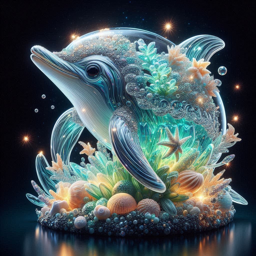 Glass Dolphin