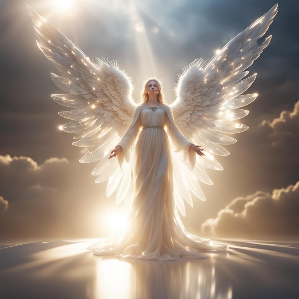 A crystal angel. 6