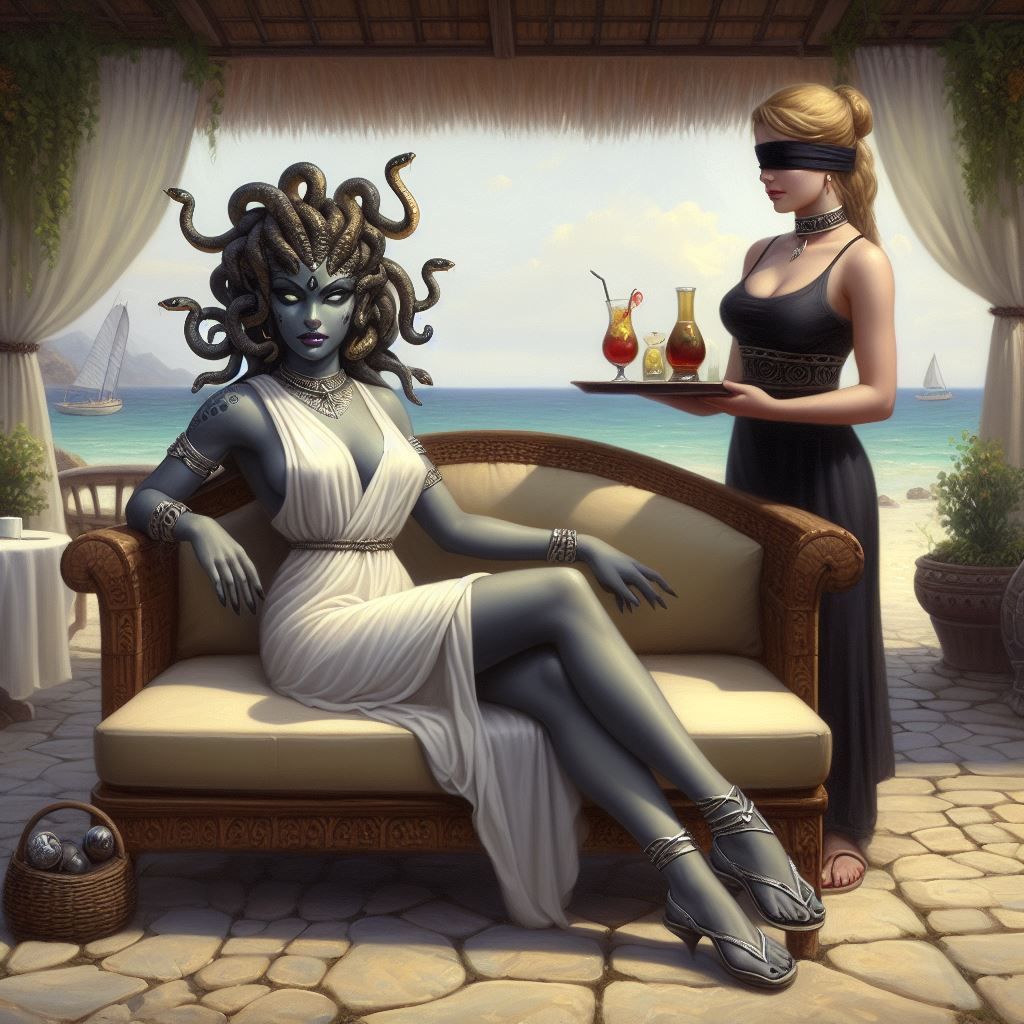 The Medusa and the Servant