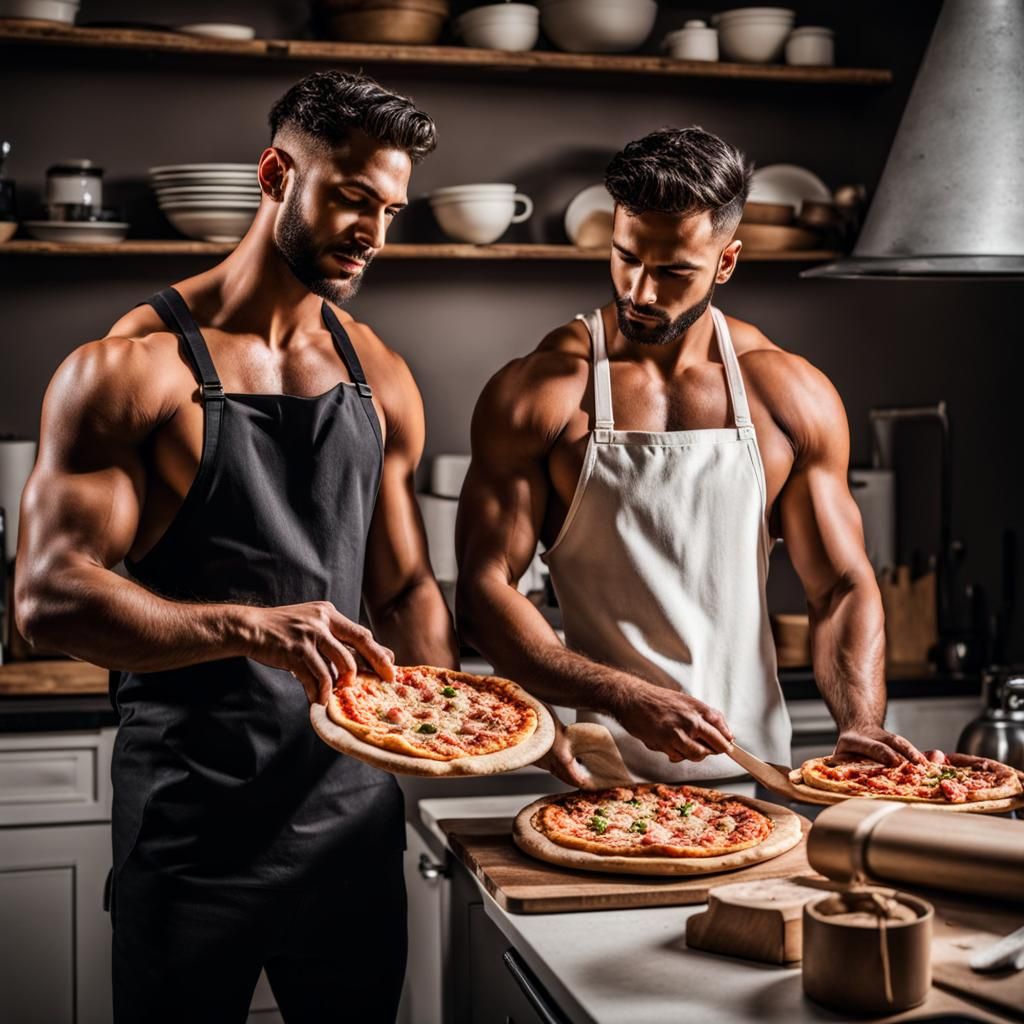 Pizza Chefs for hire! AI Generated Artwork NightCafe Creator