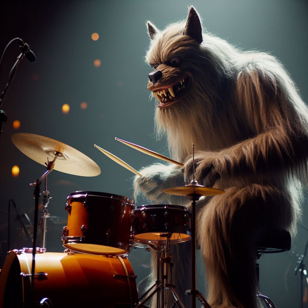 A Howlin' Good Drum Solo