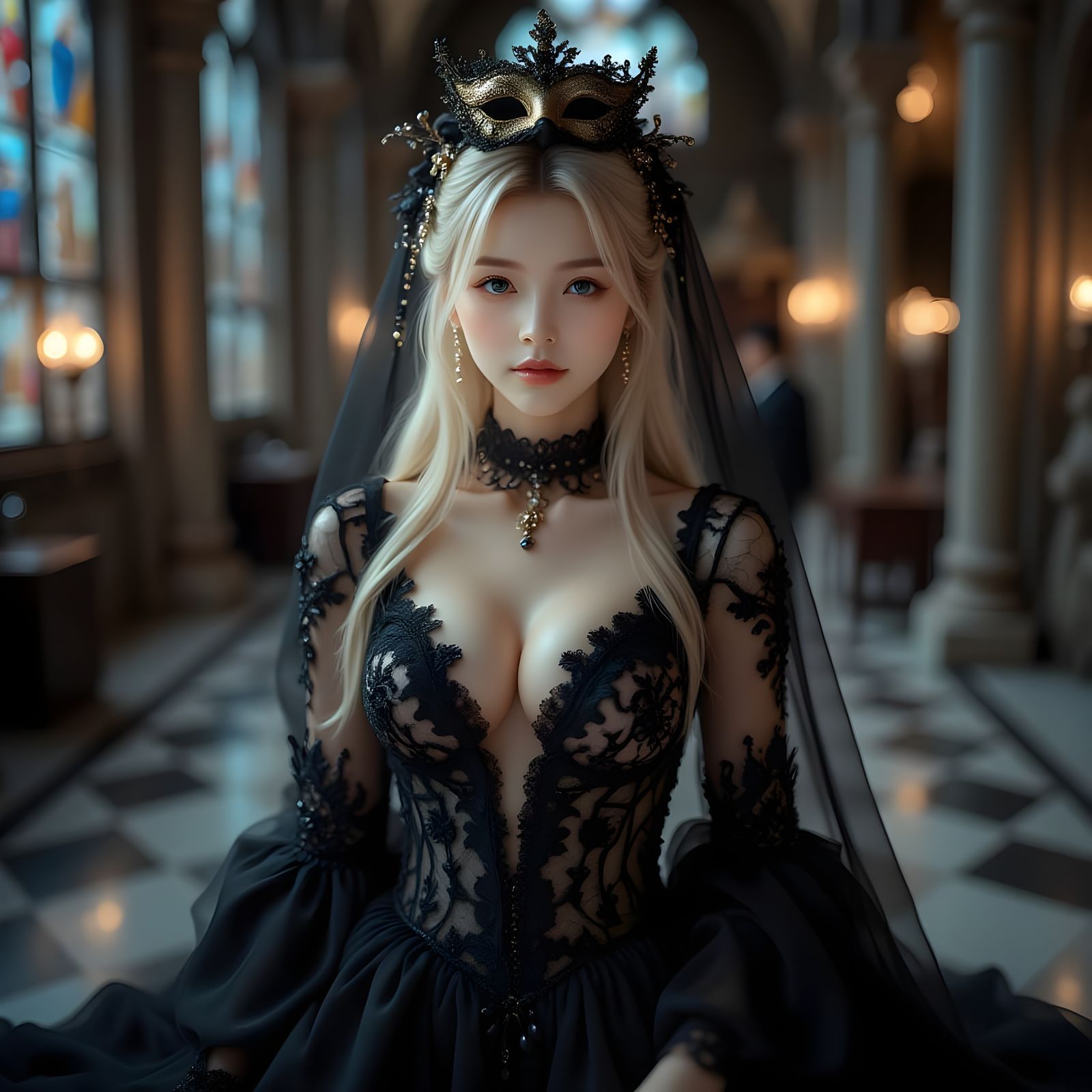 Yuzuki: Shadow & Silk (4 Images)