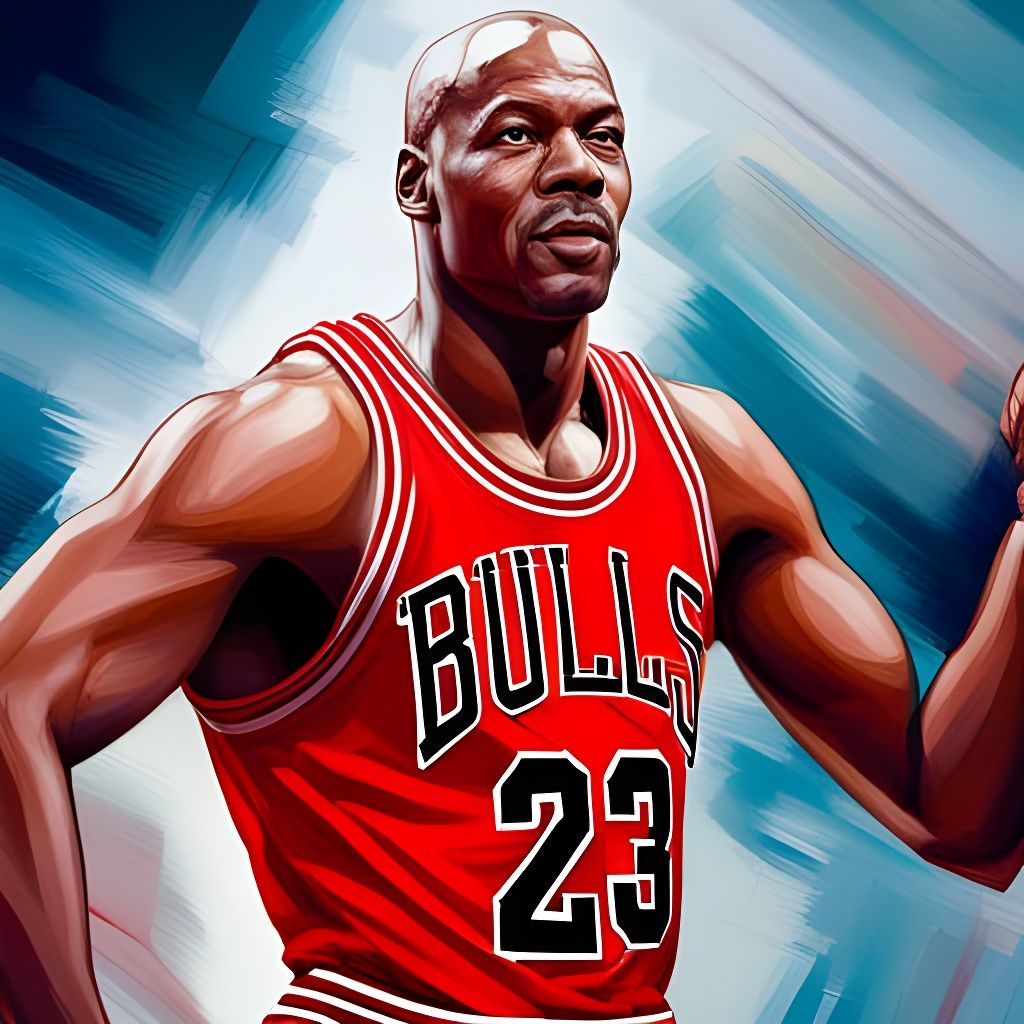 Michael Jordan - AI Generated Artwork - NightCafe Creator