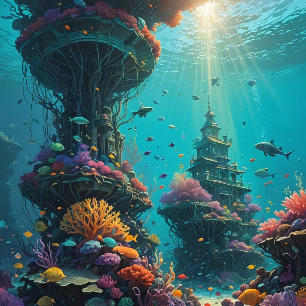 Mermaid city
