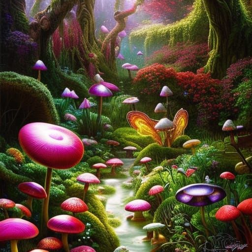Mushroom garden