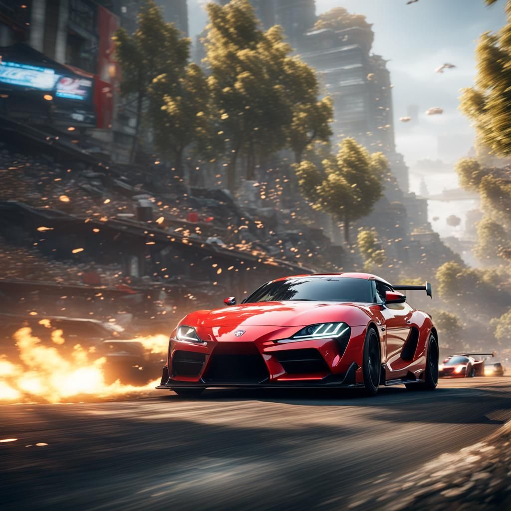 Destructive Supra race
 The luxury of top speed