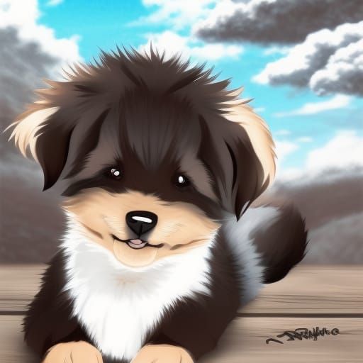 puppy - AI Generated Artwork - NightCafe Creator