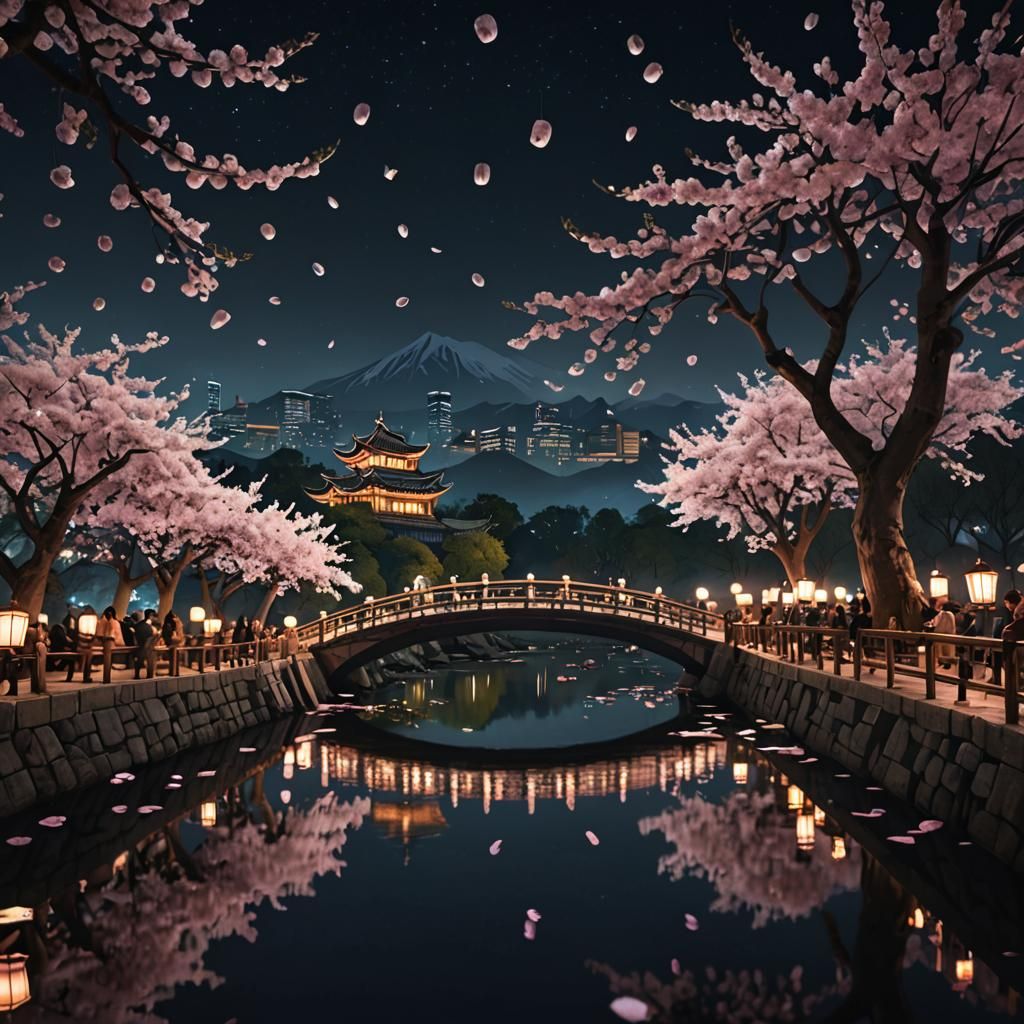 Cheery Blossoms  by @Cloudy Skies