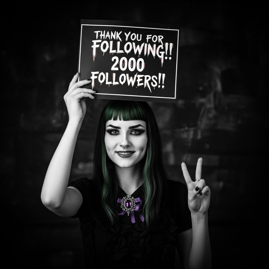 Thanks all 2000 followers!!! And thanks everyone who has lik...