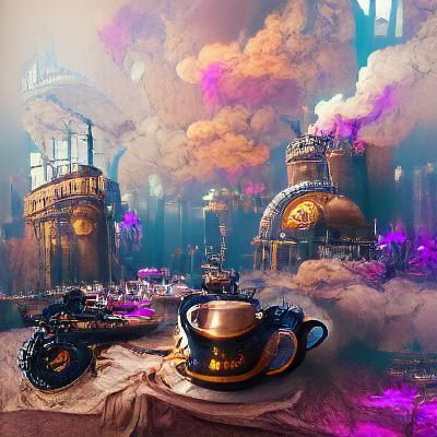 Steampunk tea party