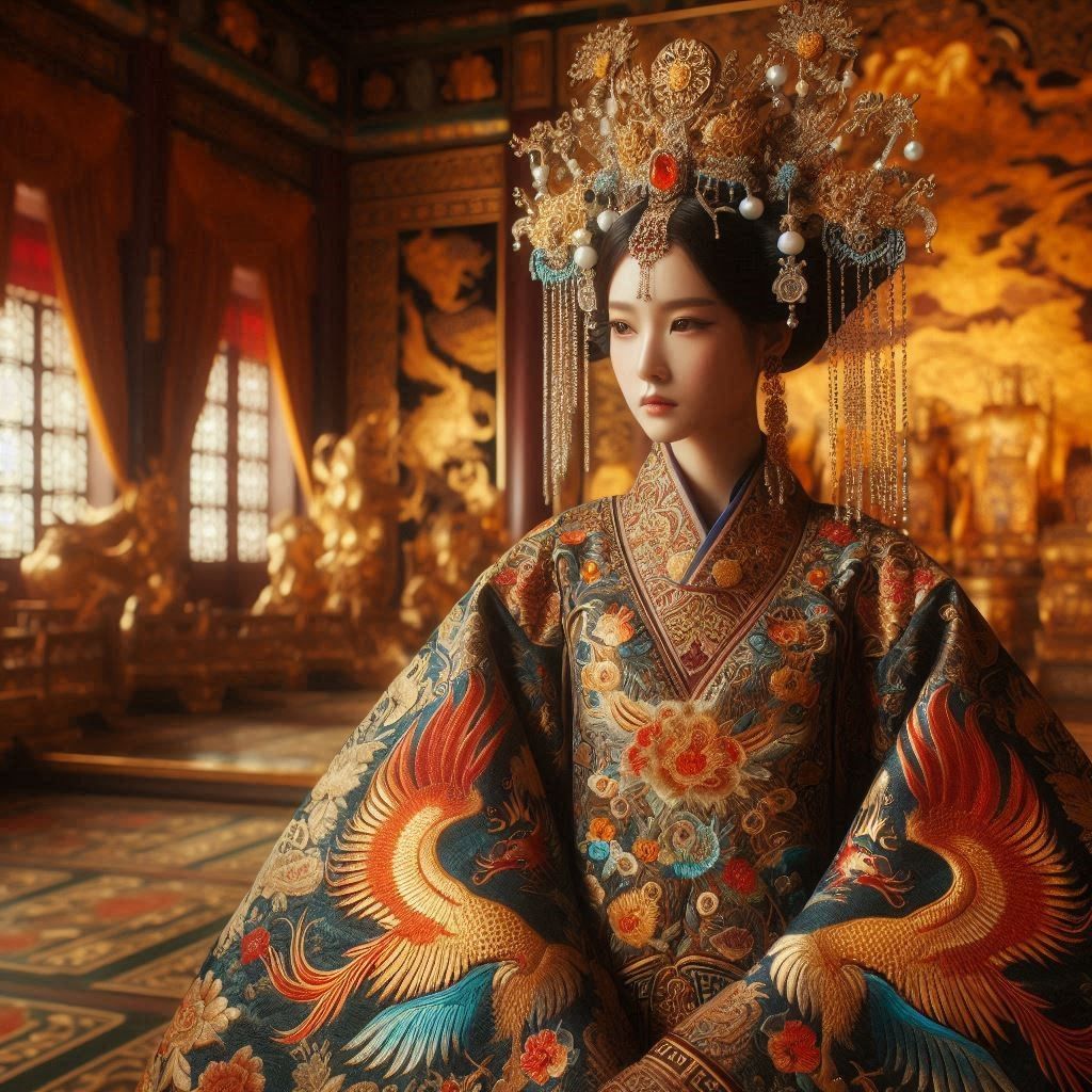 Ming Dynasty Princess  by @zephyrael