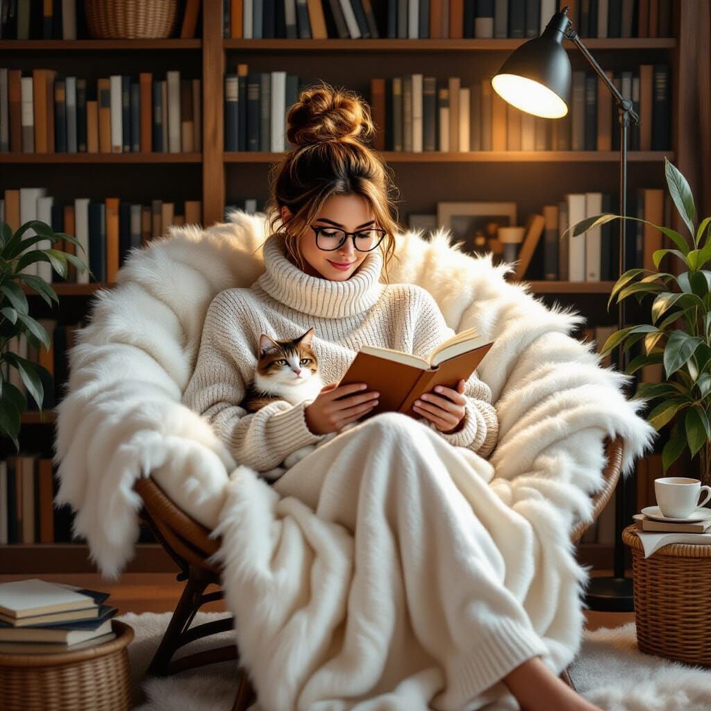 Cozy Nook  by @wheresthekarma