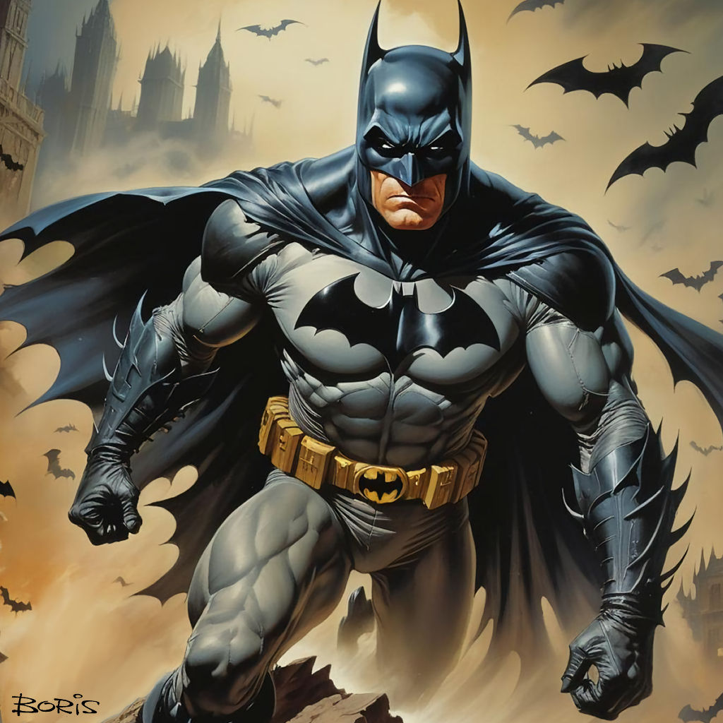 Batman by Boris Vallejo