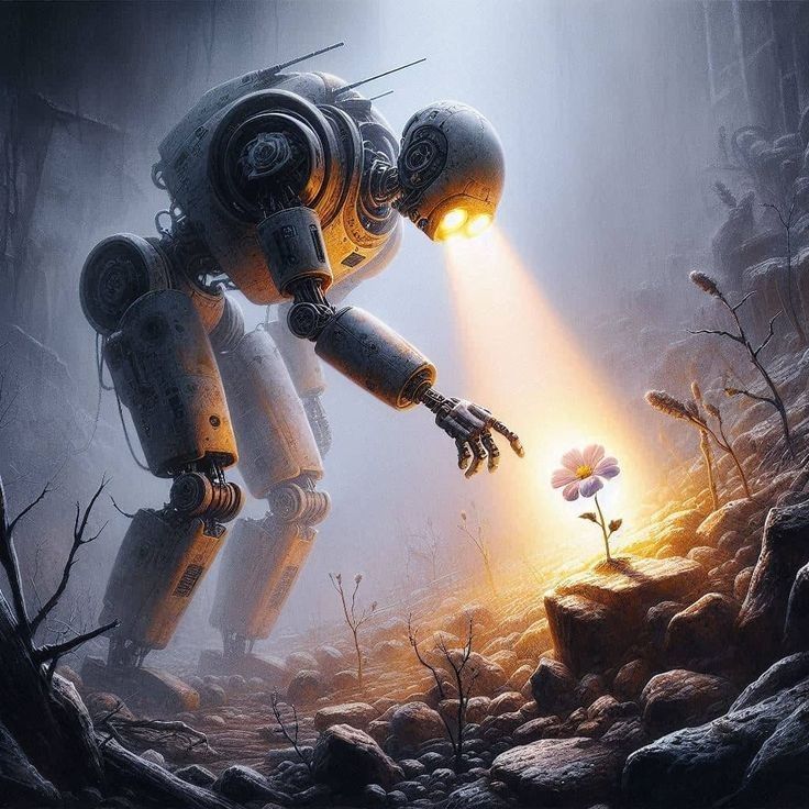 ⭕Sci-Fi Challenge⭕ - Cute Robot  by @magicstarzz 