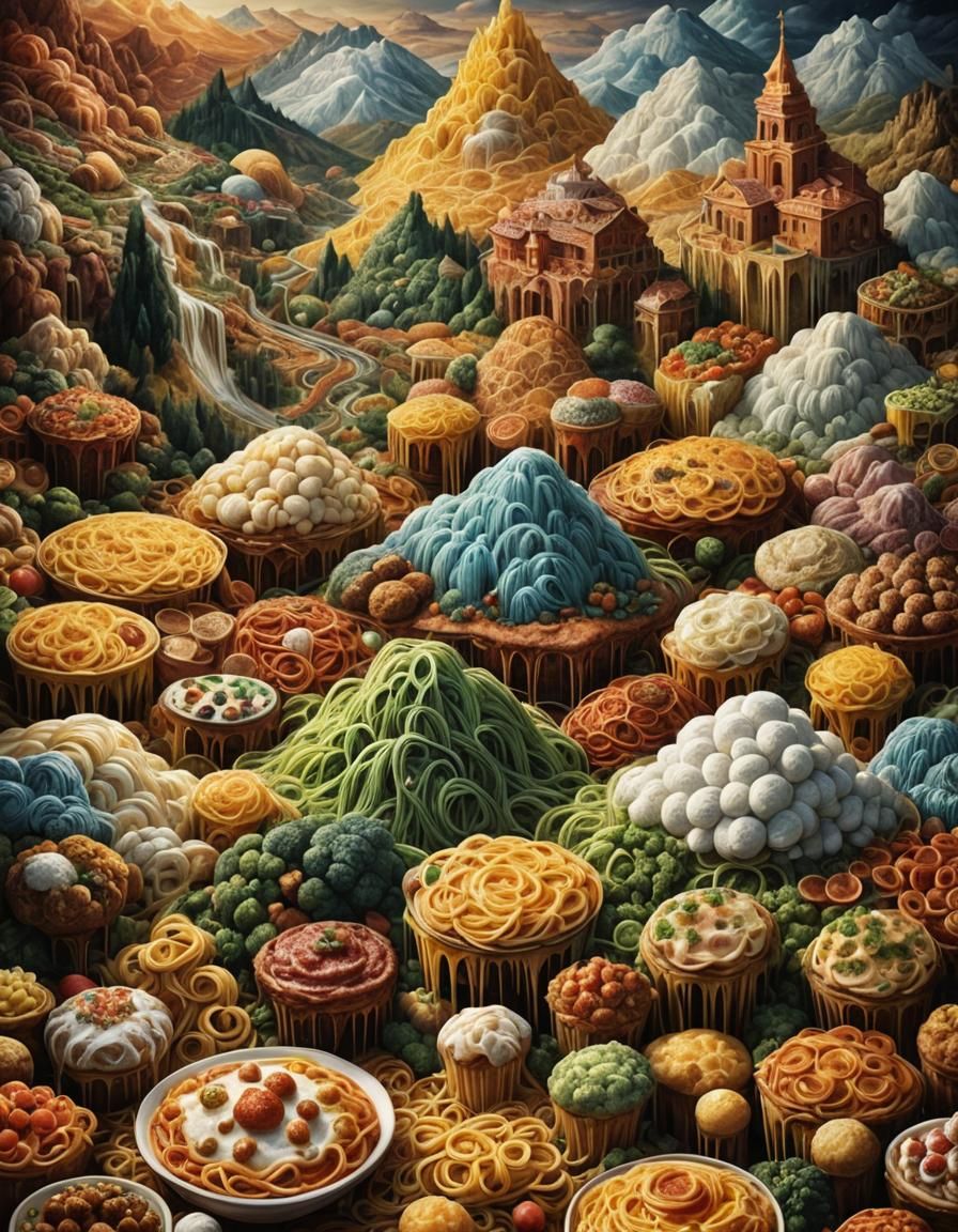 foody land  by @Trickster